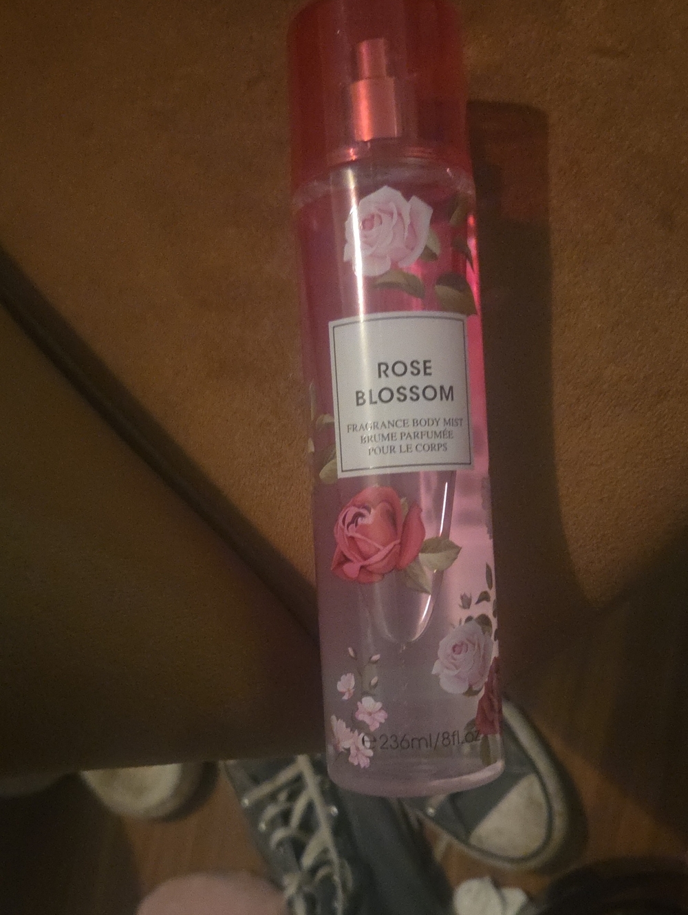 United Scents Rose Blossom Fragrance Body Mist Body Mist Pink